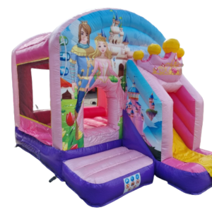 Springkussen prinses 4x3 meter