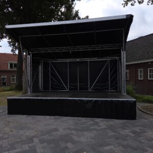 Podiumwagen 4 x 6 meter