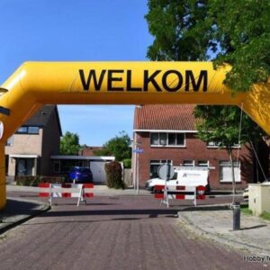 Startboog geel