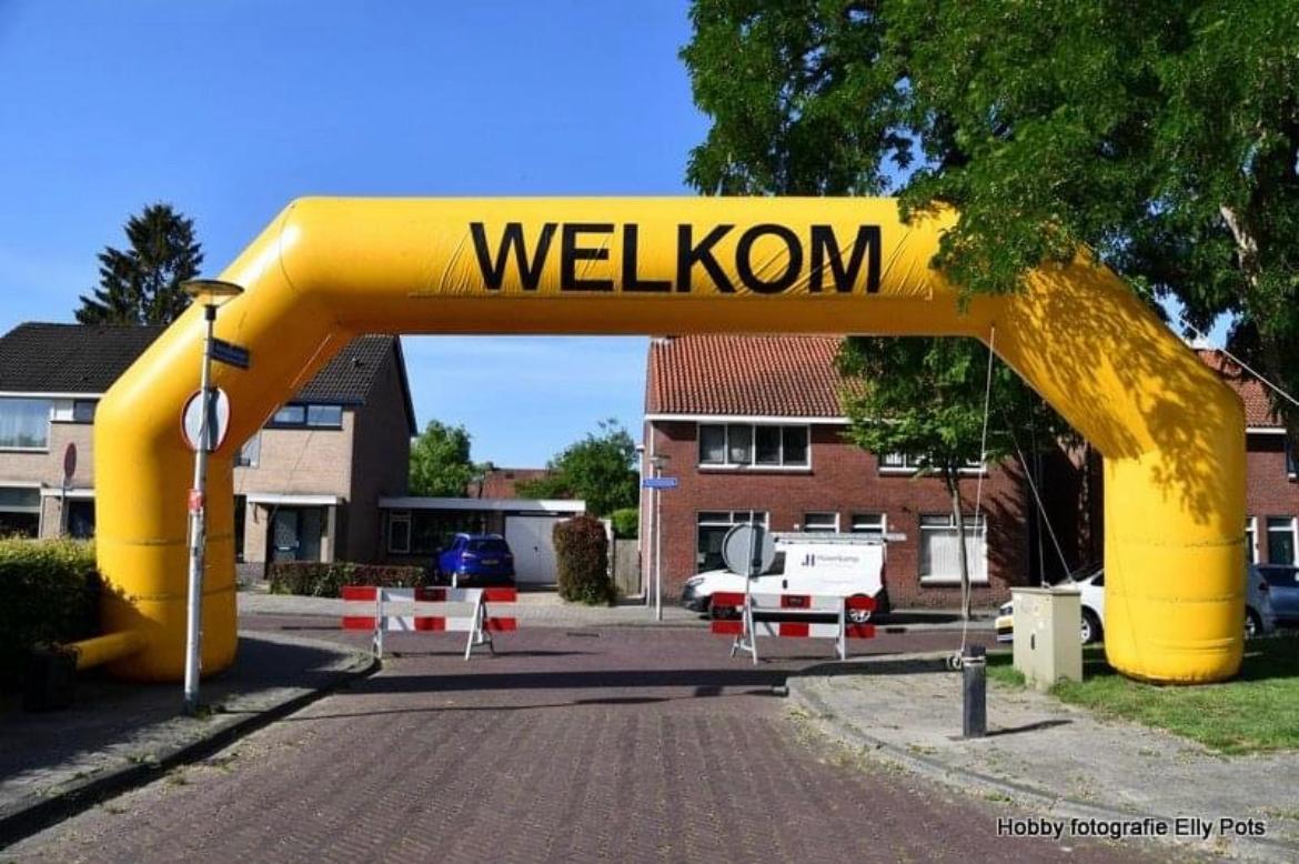 Startboog geel